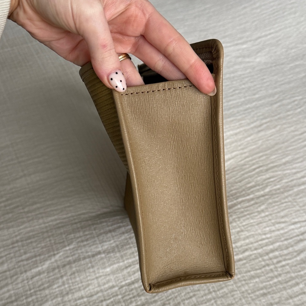 Vintage YSL Tan Clutch - Picture 11 of 12